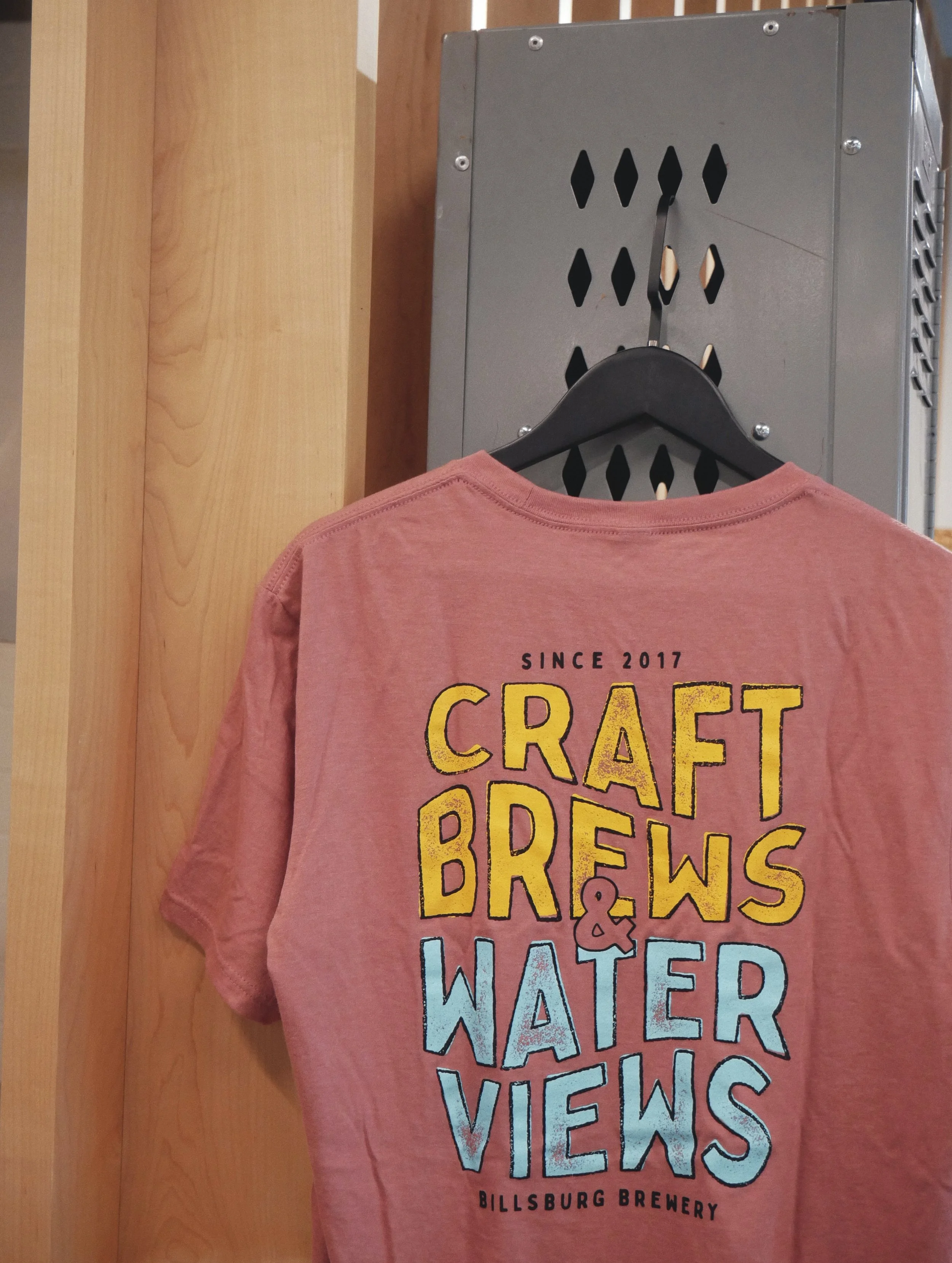 #merchmonday featuring this shirt we made for the gang down at @billsburgbrewery 

Up your game with some new merch this season.