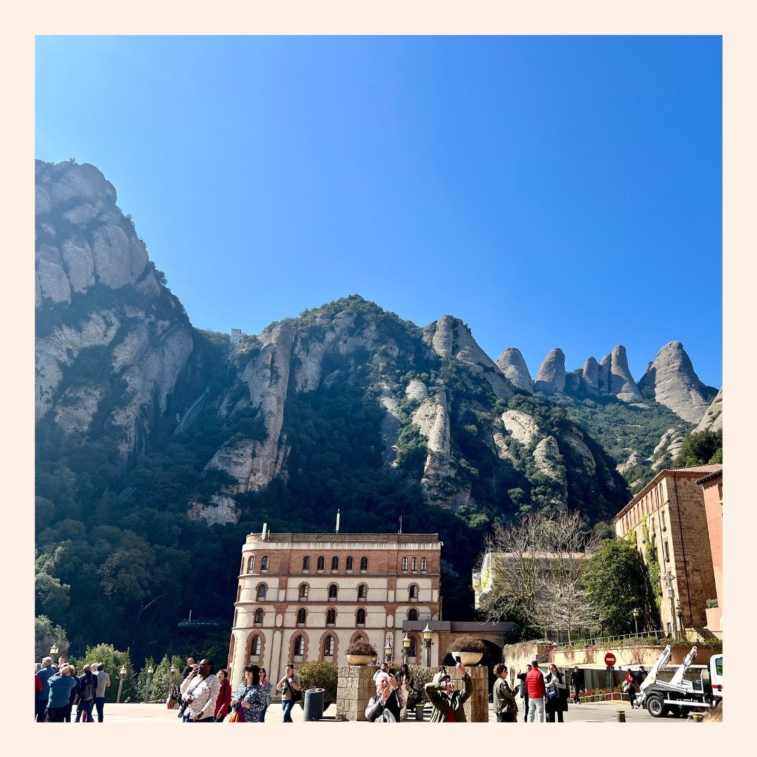 About 50 kilometers from #Barcelona is #Montserrat. The Montserrat #mountain range is the result of a geological process that lasted millions of years. &ldquo;Montserrat&rdquo; literally means &ldquo;serrated mountain.&rdquo;

The highest peaks of th