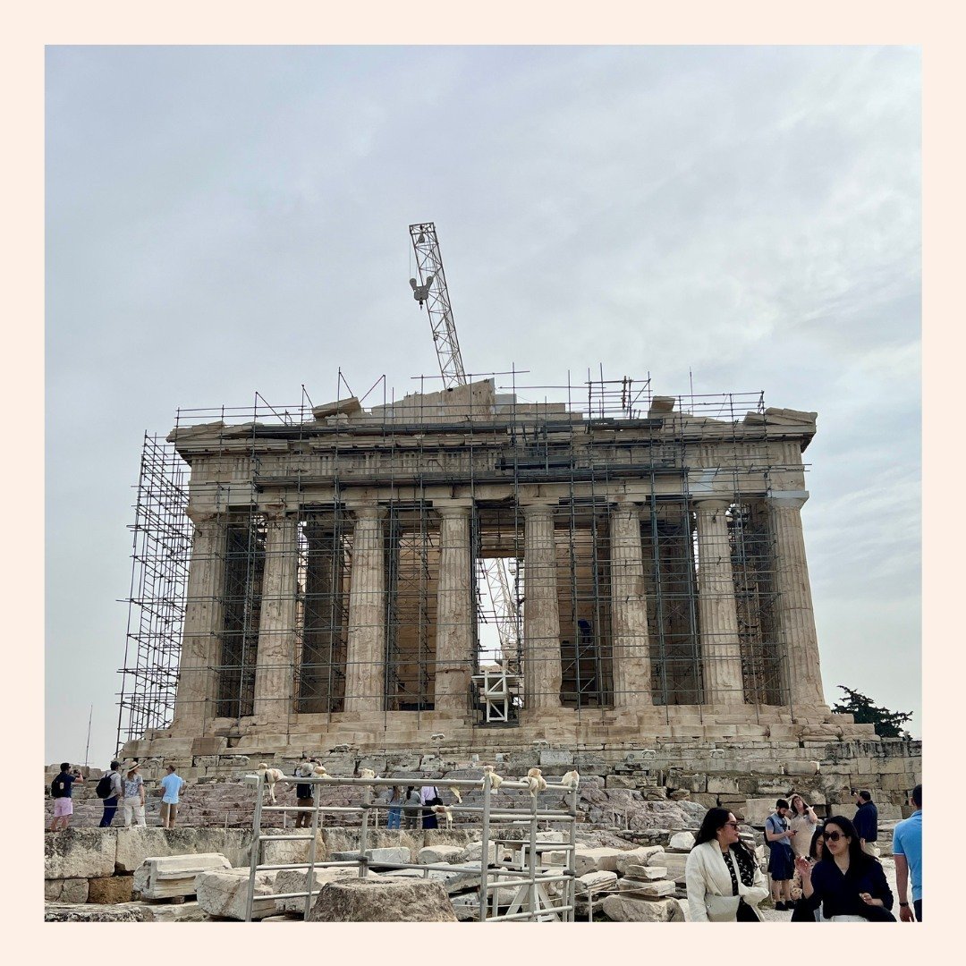 Can you take too many pictures in front of the Parthenon? I think not.

The #Parthenon is a temple that dominates the hill of the Acropolis at Athens. It was built in the mid-5th century BCE and dedicated to the Greek goddess Athena Parthenos.

Work 