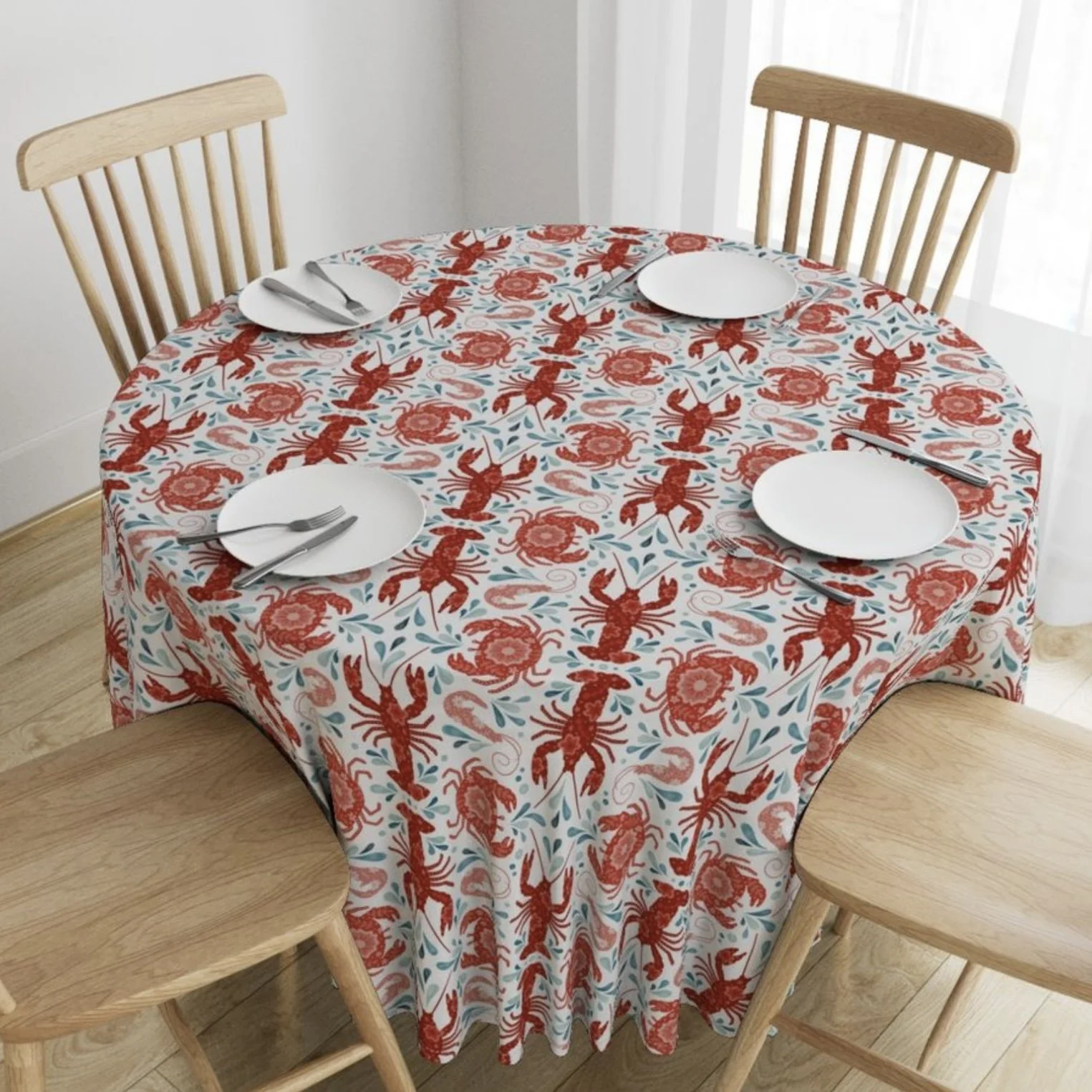 Round Tablecloth - Spoonflower