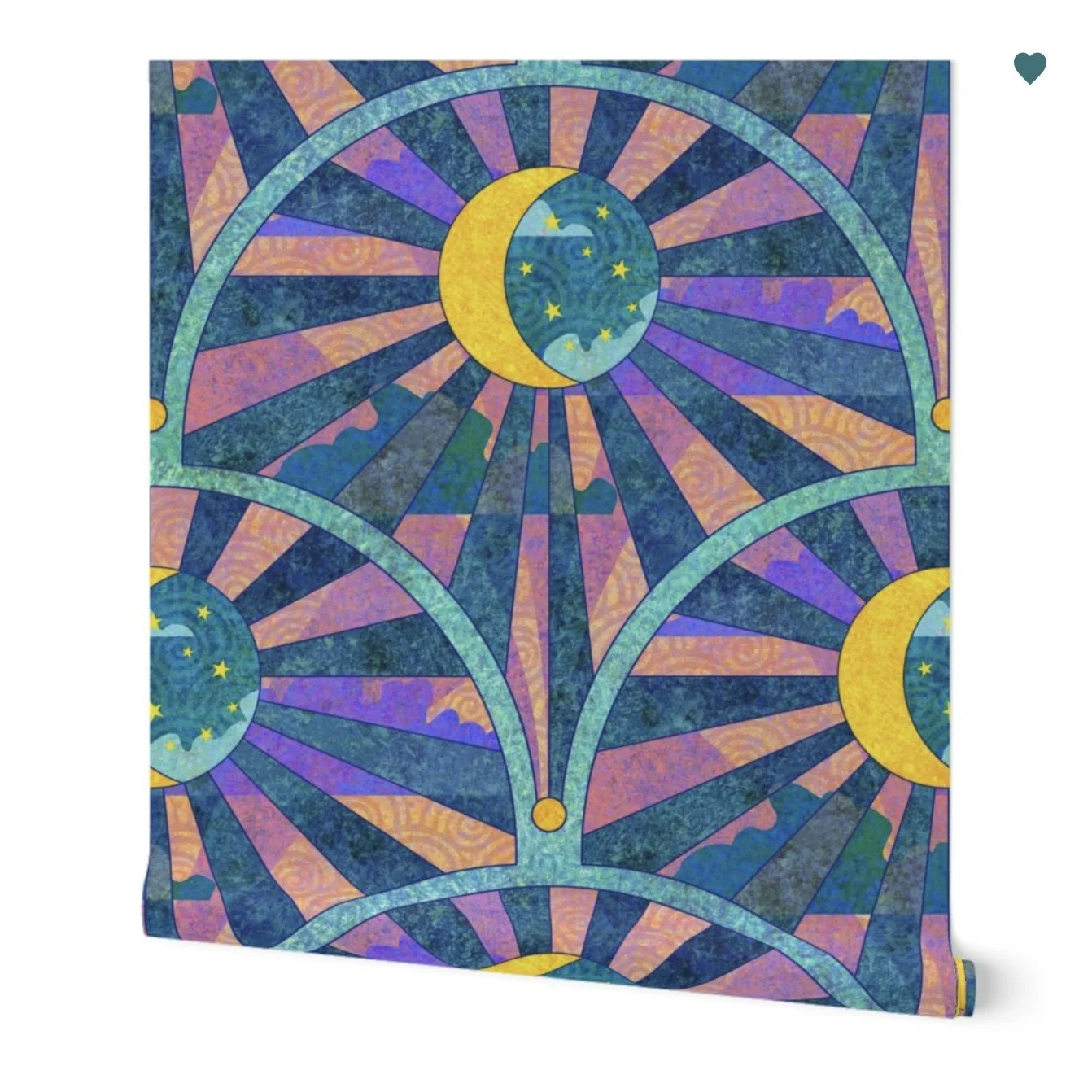 Celestial Deco Wallpaper
