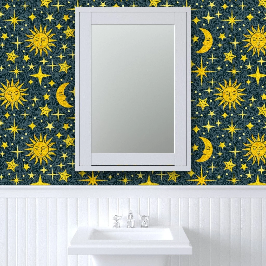 Celestial Storybook Sky Wallpaper