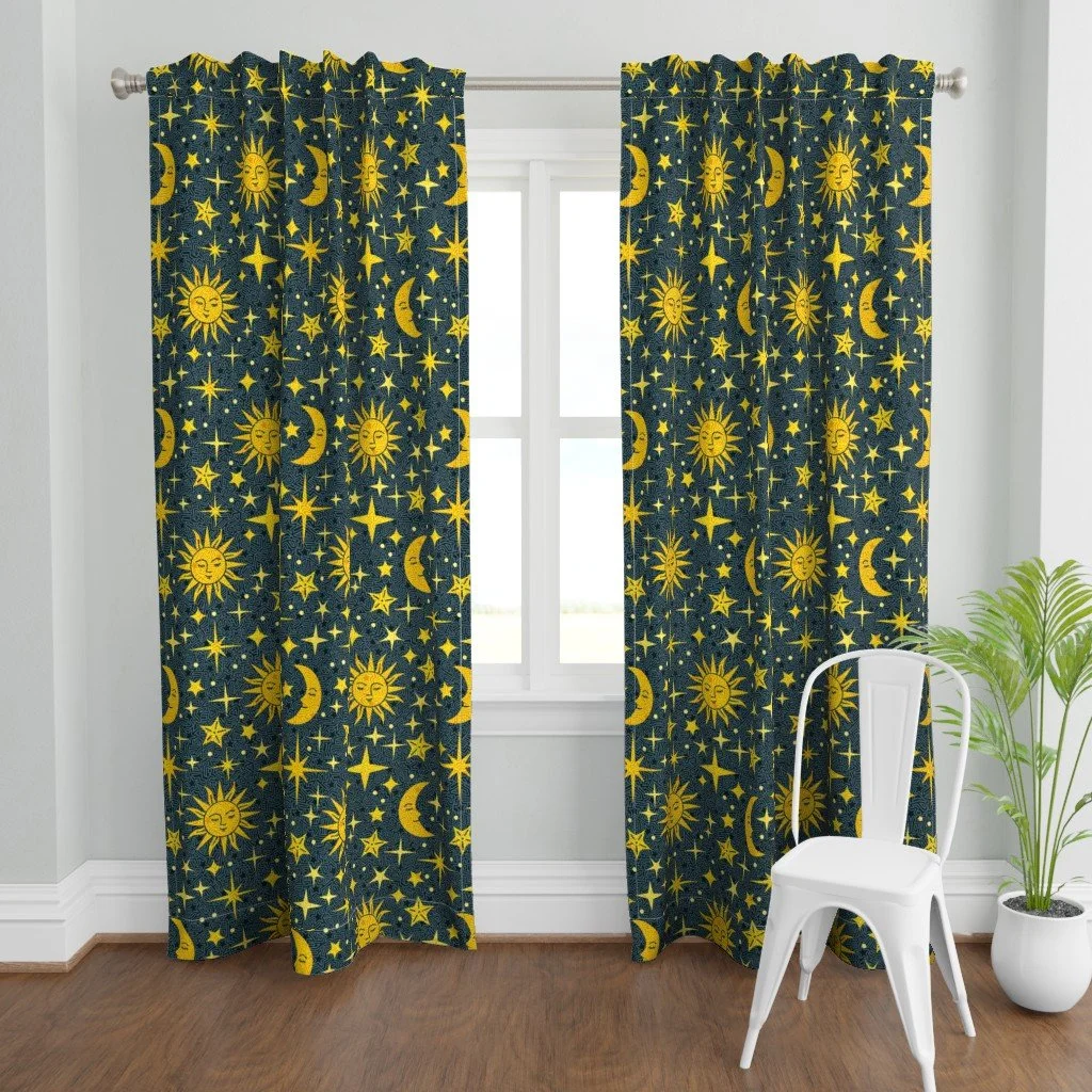 Celestial Storybook Sky Curtains