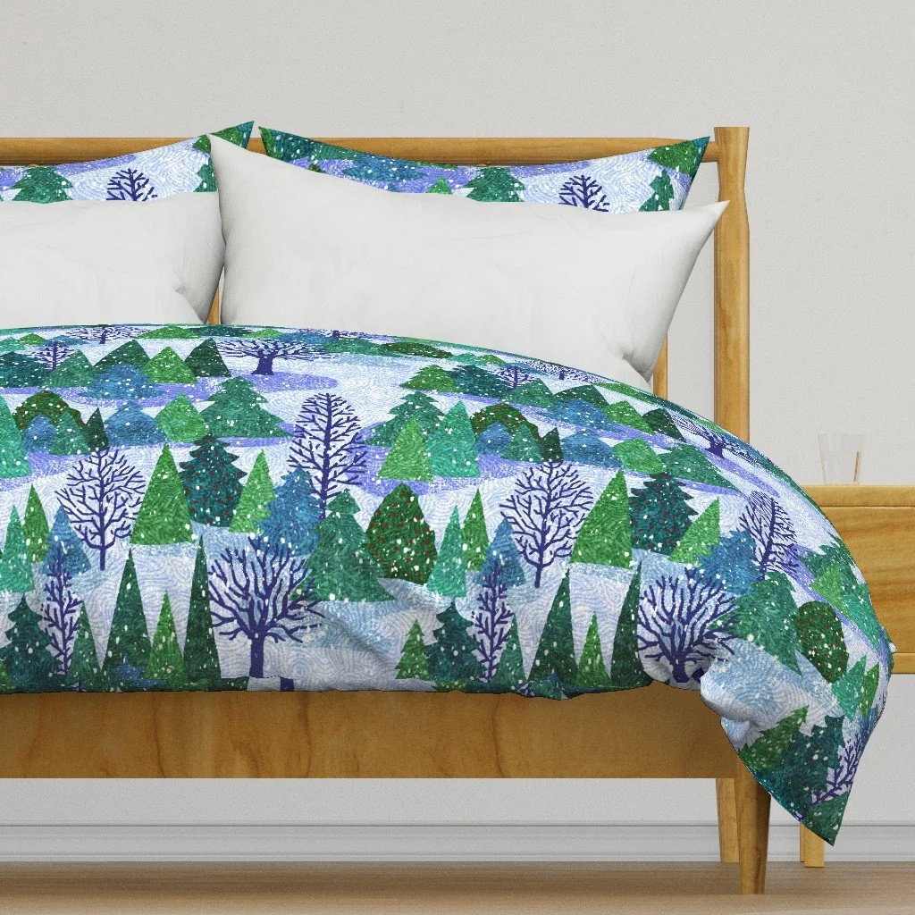 Longest Night Duvet Cover