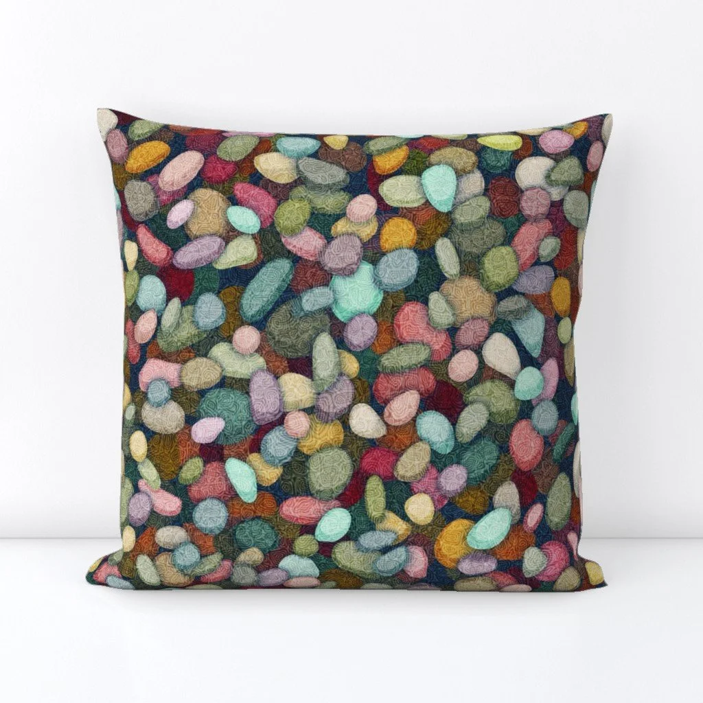 Pebble Cove Throw Pillow