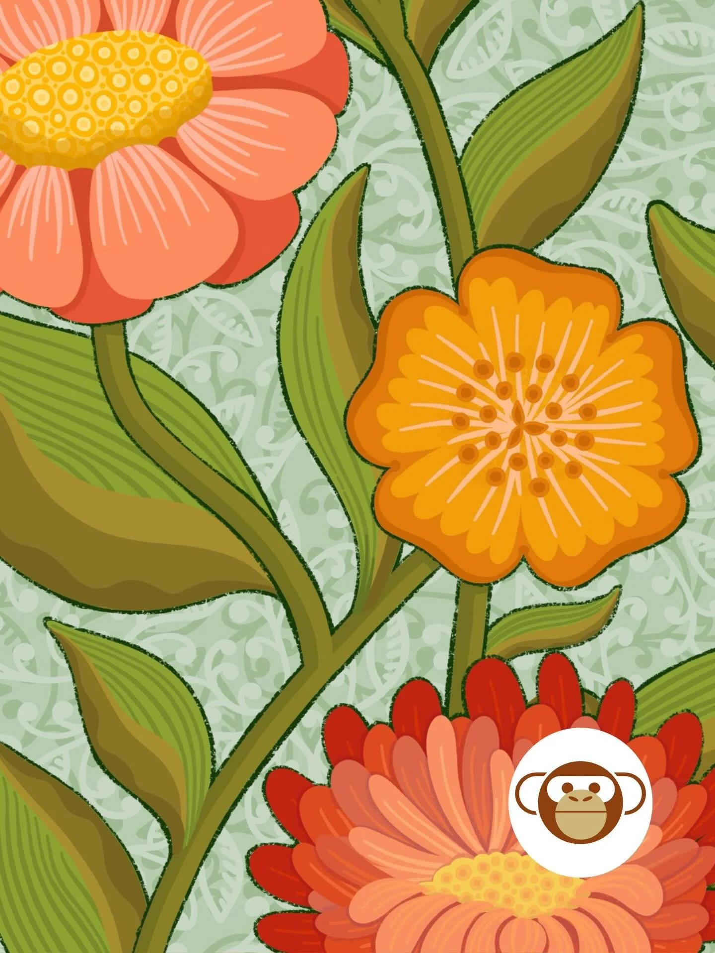 Wander through Briarwood Grove, where curling stems and warm blooms echo the beauty of historic woodlands. Arts &amp; Crafts charm for home, fabric, and creative projects.

I&rsquo;ve always loved the look and feel of William Morris patterns. Playing