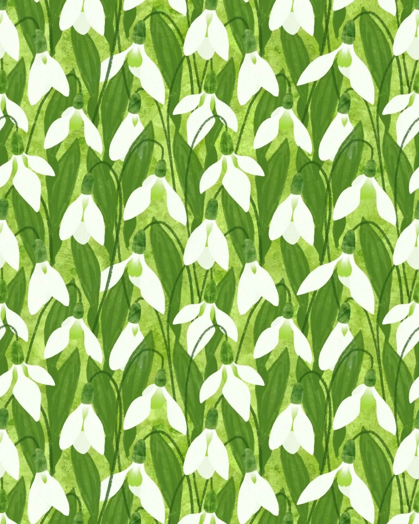 And the turning happens quietly!

#surfacepatterndesign
#botanicalpattern
#springpattern
#illustratedflorals
#patternarchive