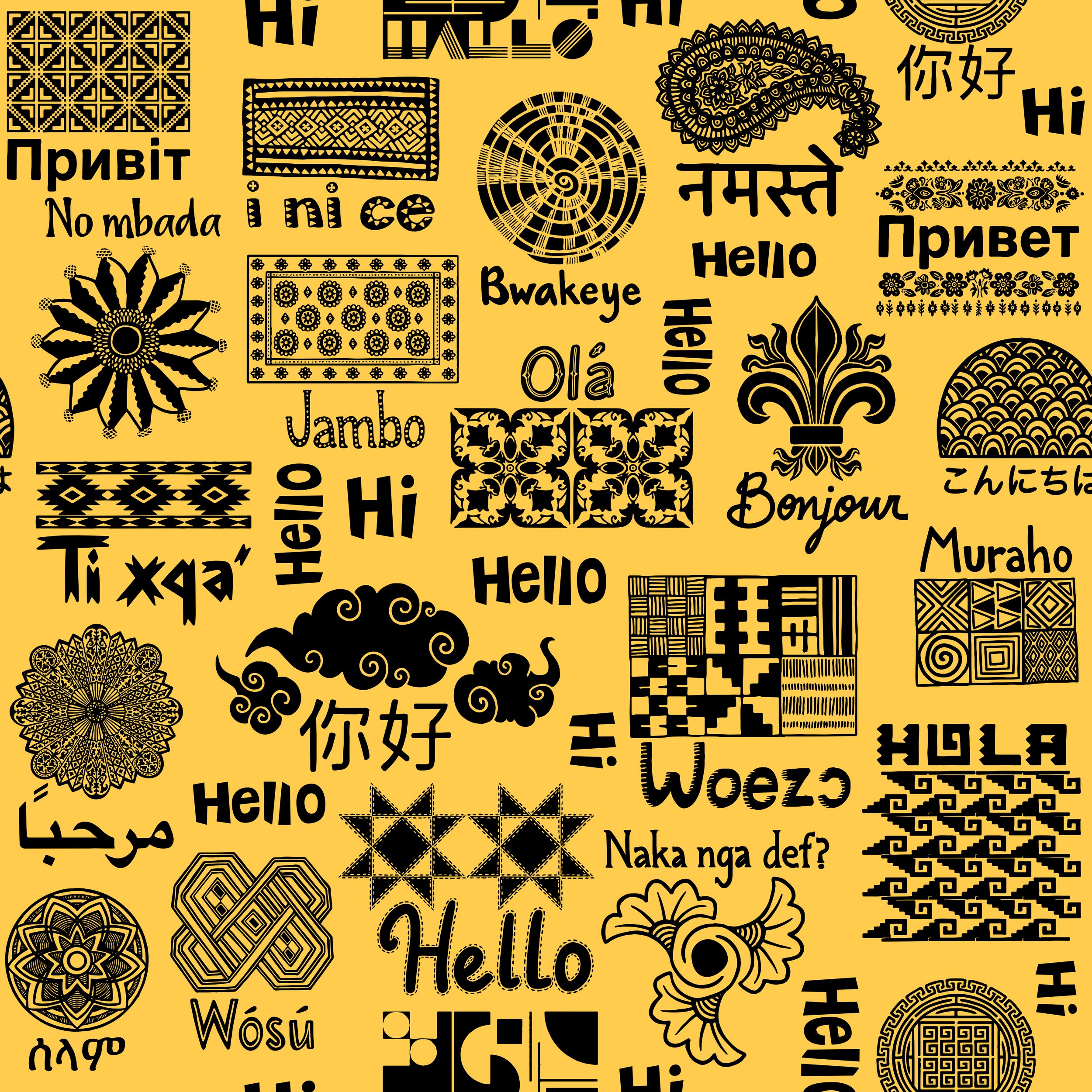 Hello Around the World