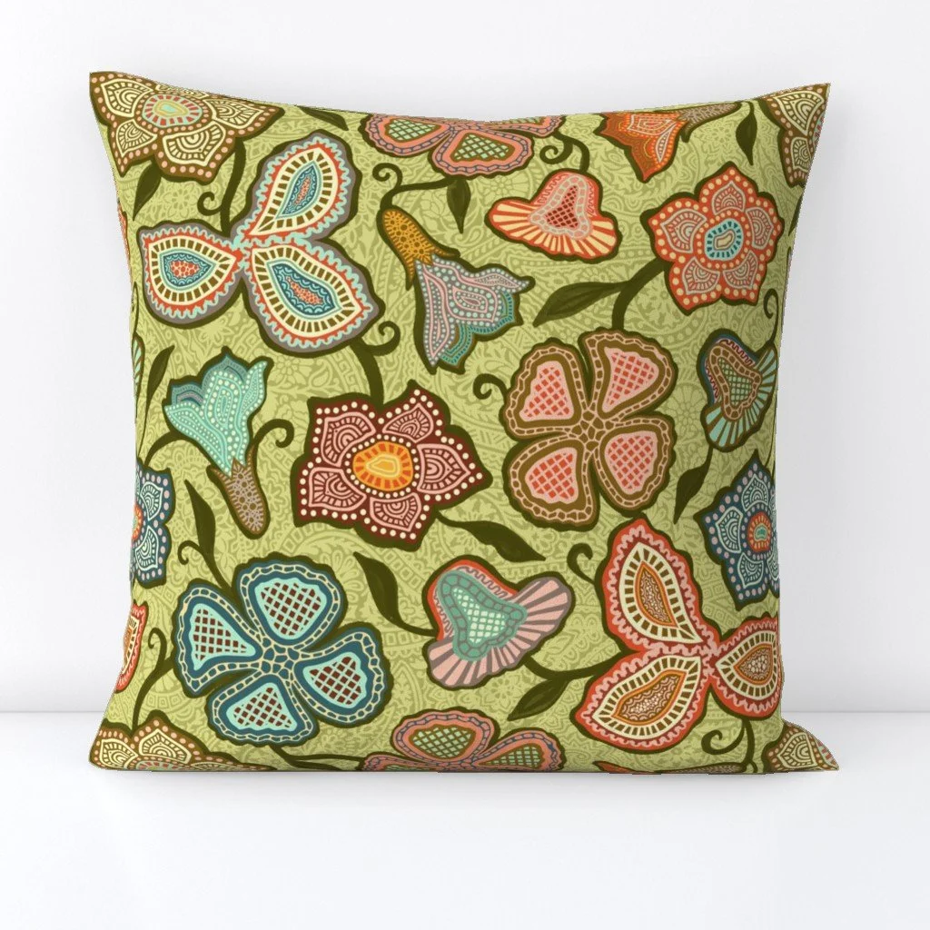 Spice Market Paisley Home Decor