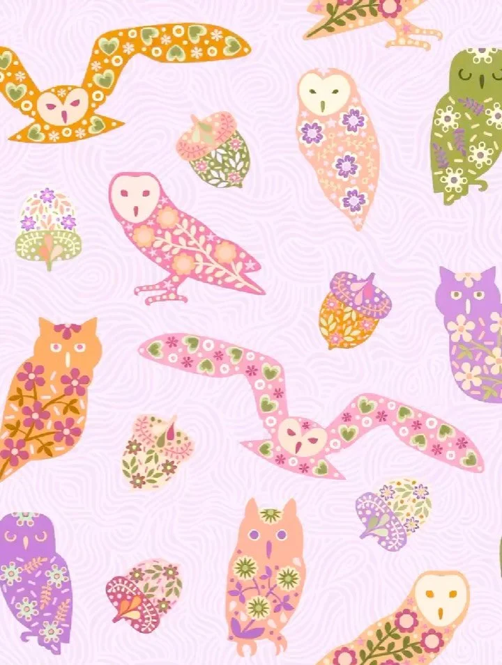 🦉 A Wisdom of Owls

Inspired by the quiet presence of woodland owls and the decorative charm of folk art, I imagined these gentle characters gathering beneath autumn skies, surrounded by the acorns that tie this series together.

As this collection 