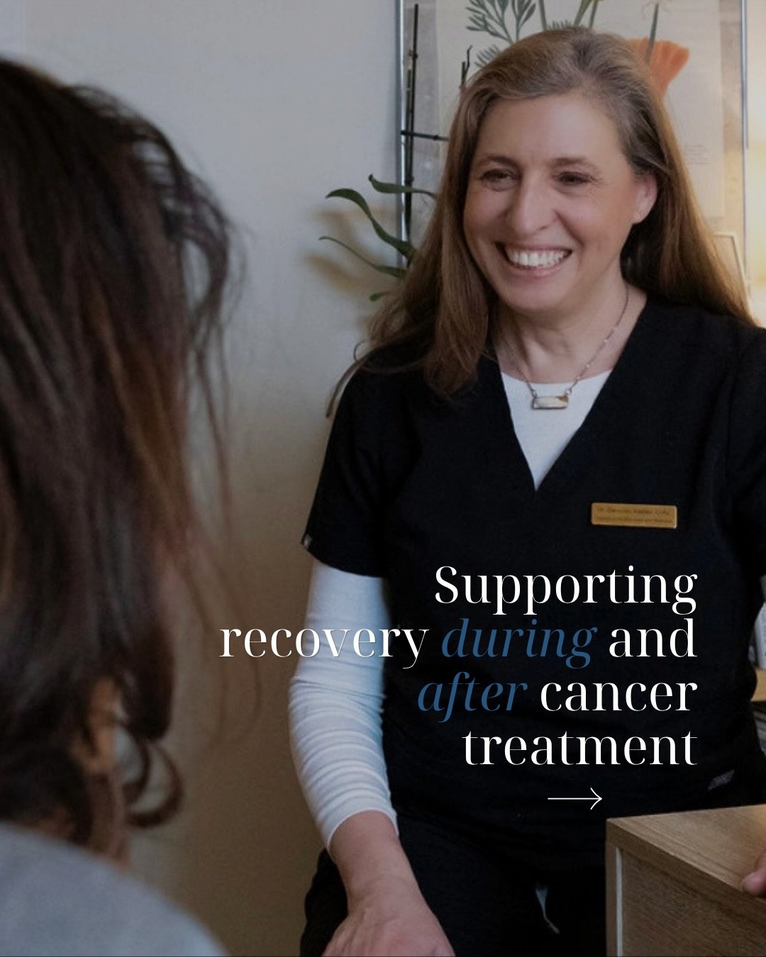 Cancer treatment affects more than one part of the body.

For many patients, it&rsquo;s not just the diagnosis itself. It&rsquo;s the fatigue, the nausea, the insomnia, the nerve pain, the hot flashes, the joint pain, and the feeling of trying to rec