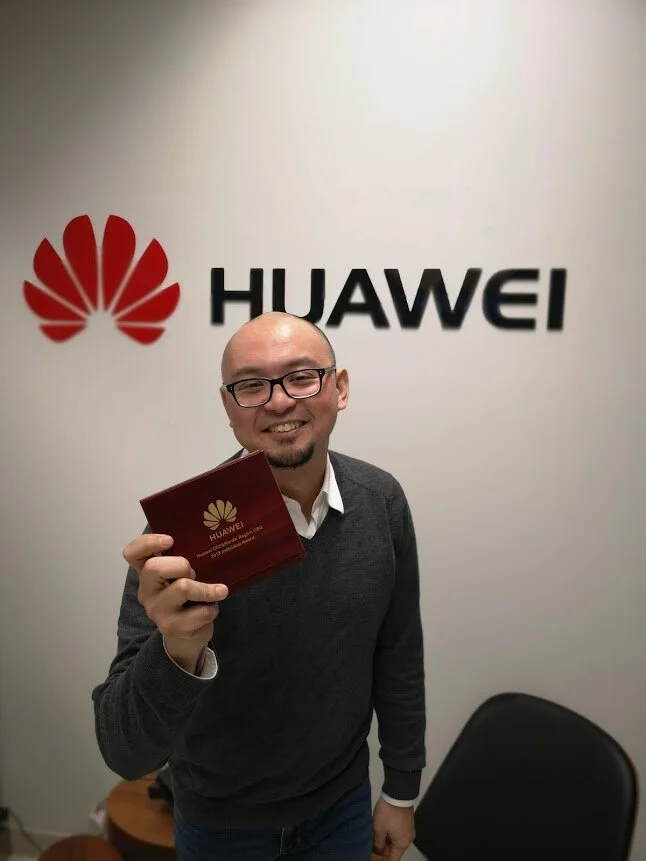 HUAWEI Excellence Award, Training Manager Category, Central Eastern Europe/ Nordic Region