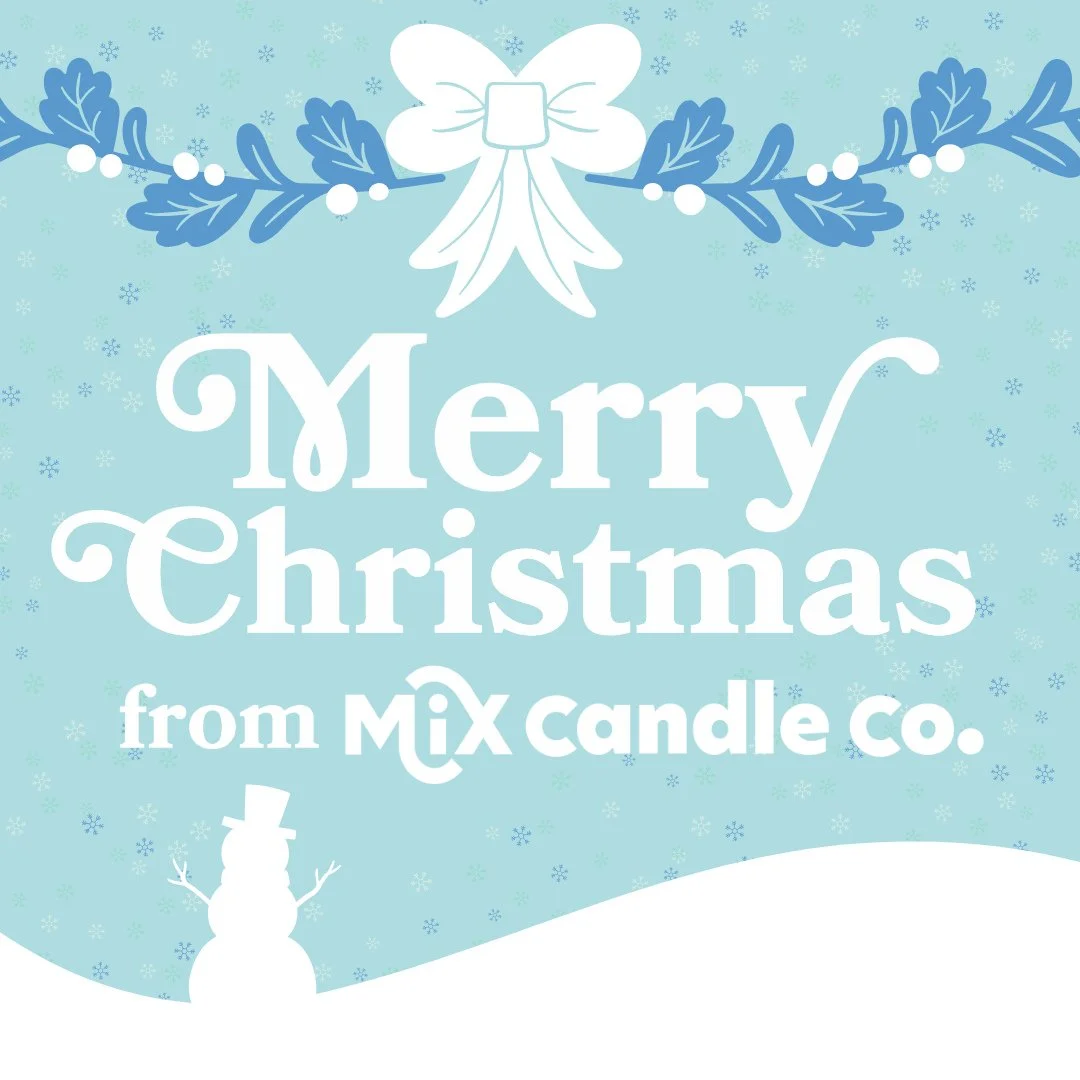 Merry Christmas from Mix Candle Co! ✨⁠
We&rsquo;re so thankful for everyone who supported, shopped small, and celebrated with us this season. May your day be warm, peaceful, and filled with your favorite scents.