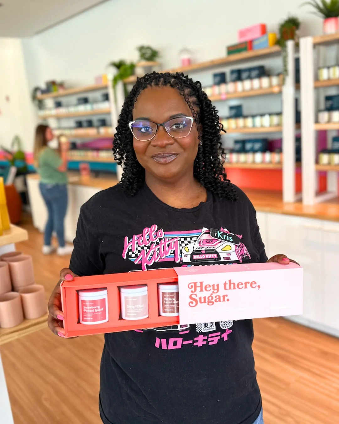 Hey there, Sugar 🍰✨⁠
⁠
This sweet collection features three yummy fragrances: Strawberry Pretzel Salad, Dirty Chai, and Molten Lava Cake.⁠
⁠
Available in stores and online! 💕