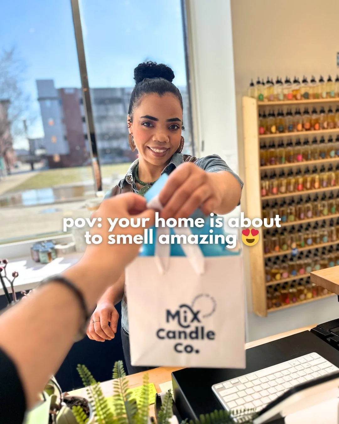 Your signature scent is waiting. 💫 ⁠
⁠
Candles start at just $22! Stop by Mix Candle Co at SouthSide Works or Lawrenceville to create yours today.