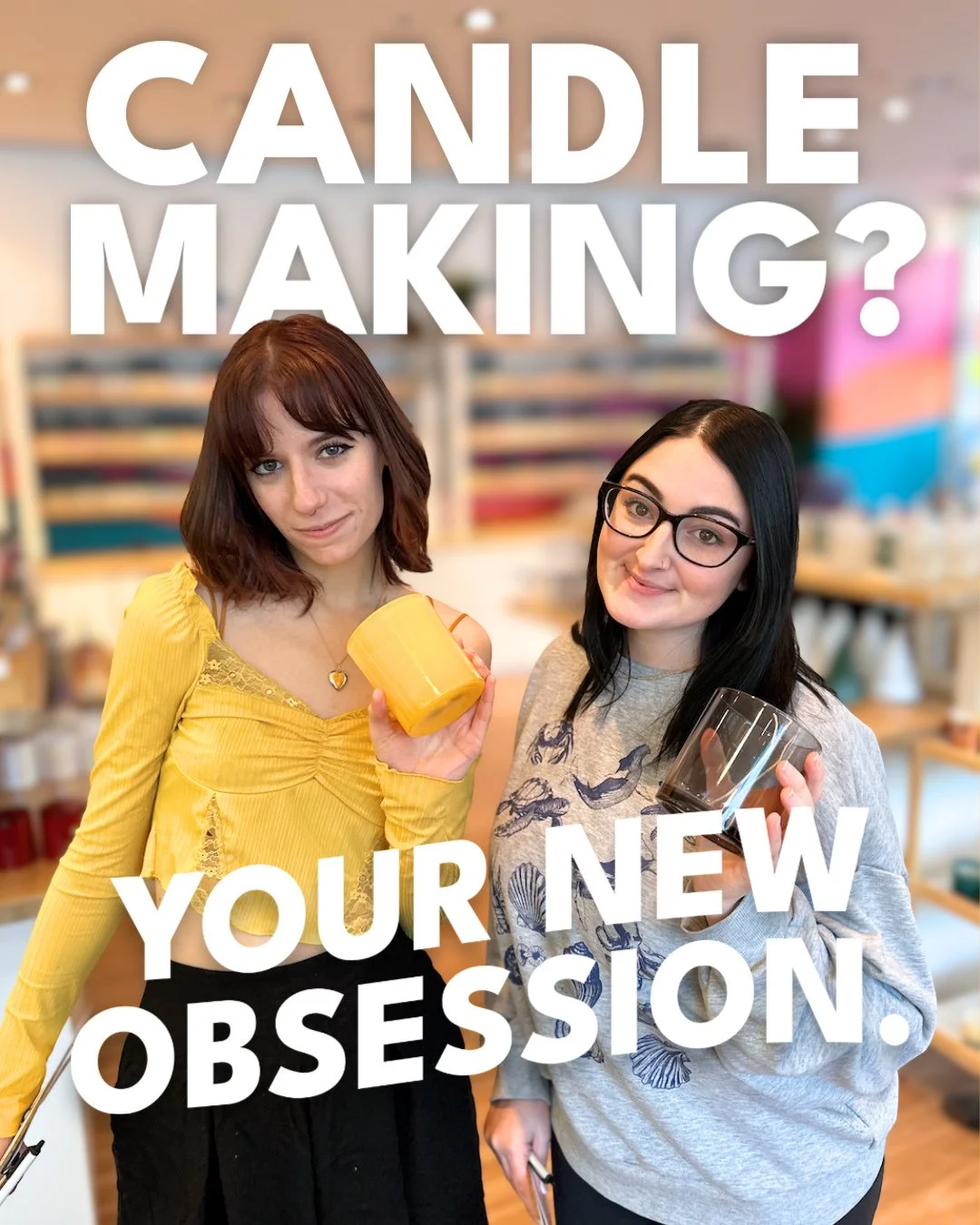 In case you&rsquo;re looking for a new hobby that smells amazing&hellip; 👀✨⁠
⁠
Mix Candle Co makes it easy. Start by exploring our collection of 100+ fragrances (yes, we really have that many 😉), pick your favorite jar (we&rsquo;ve truly got someth