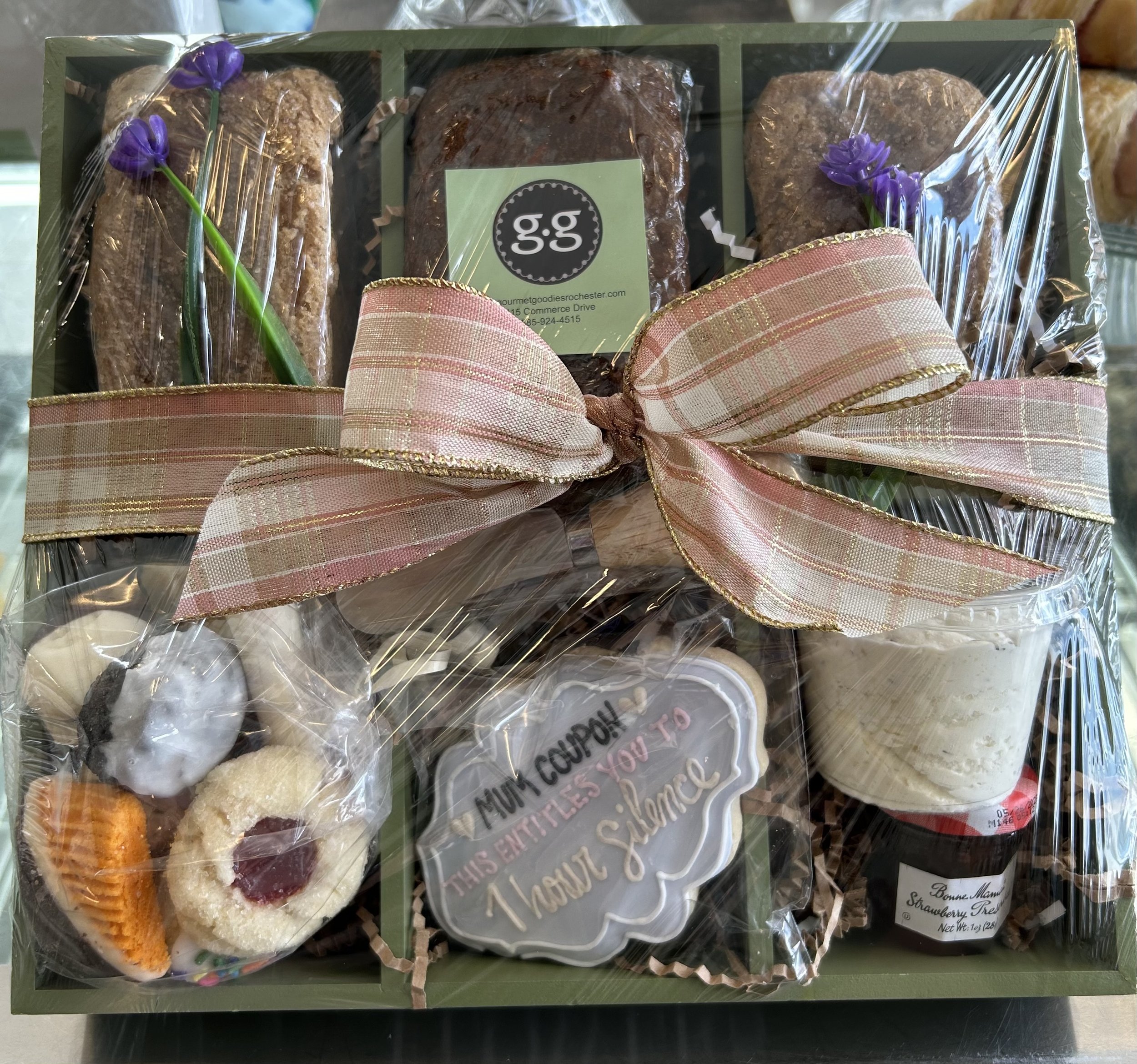 Wrapped Sweet Box choose your items we will wrap them in a pretty box for mom!