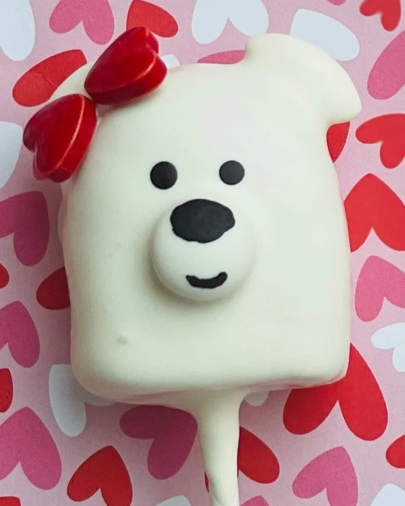 polar bear cake pop $5