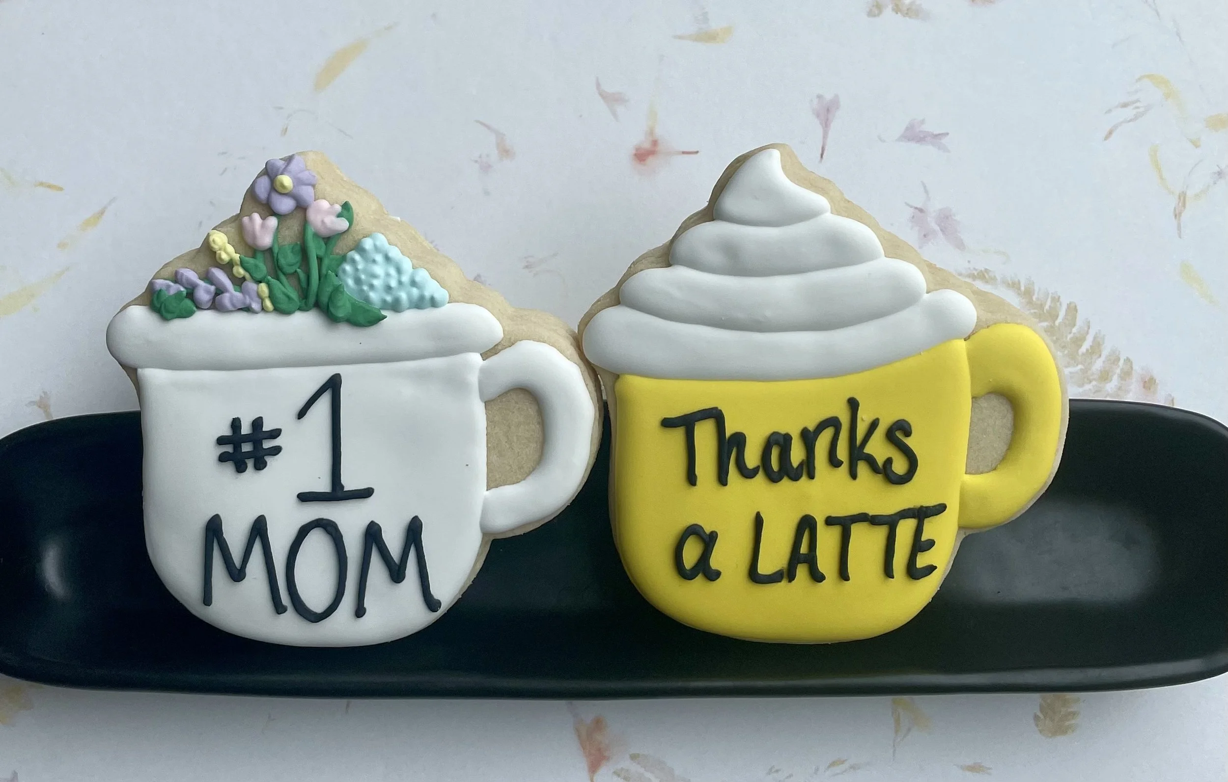 coffee cup cookies! starting at $3