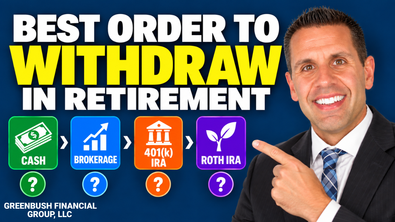 What Is the Best Order to Withdraw Money From Your 401(k), IRA, Roth IRA, and Brokerage Account?