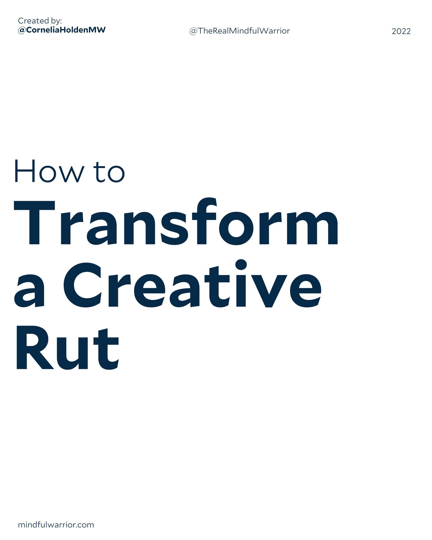 Oh no! I&rsquo;m in a creative rut! Getting stuck when you&rsquo;re trying to ignite inspiration and imagination can feel impossible to break through. But luckily, there are some tricks to help shed some of that stickiness and find the spark again. #