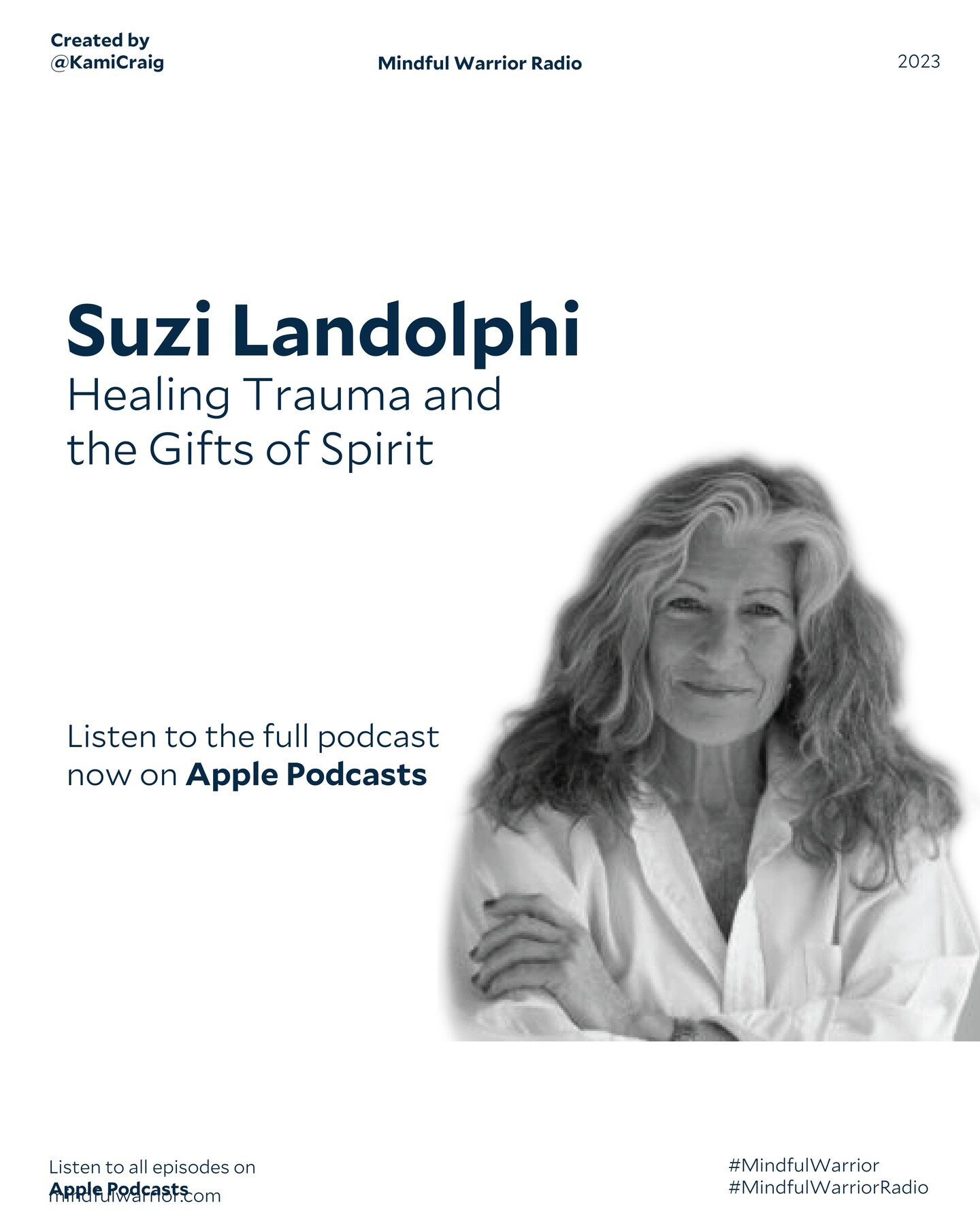 On episode twenty-three of Mindful Warrior Radio, I am joined by Suzi Landolphi, a Licensed Marriage and Family Therapist with extensive experience working with veterans. Most recently, Suzi worked as a Senior PATHH Guide at Boulder Crest Retreat (BC