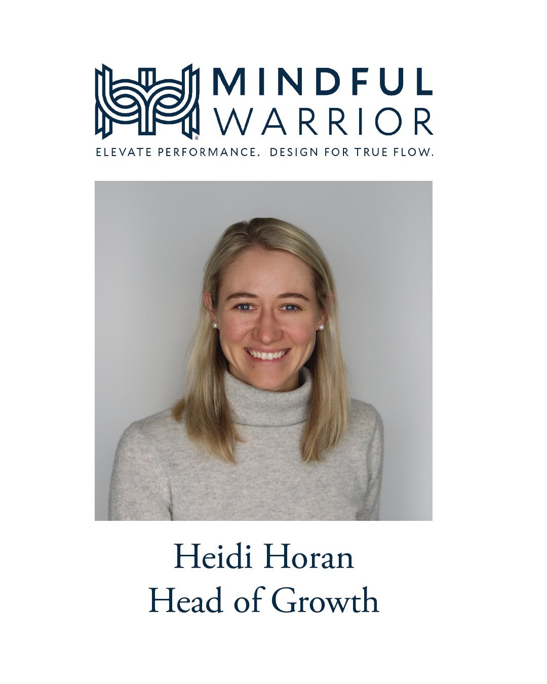 Meet Heidi &mdash; Our New Head of Growth at Mindful Warrior

Strategist. Storyteller. Breathwork guide. Bridge-builder.

Heidi&rsquo;s journey has taken her from the boardrooms of Spencer Stuart to the founding teams at Headspace, to leading growth 