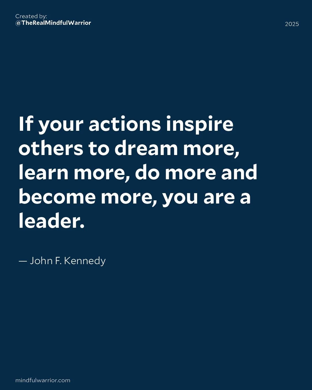 This week's executive performance coaching and organizational alignment inspiration.

#MindfulWarrior
#ConsciousLeadership
#Executivecoaching
#Leadershipwithsoul
#Performancewithpurpose
#QuoteOfTheDay
#LeadWithIntention
#AwakenedLeadership
#EmbodiedL