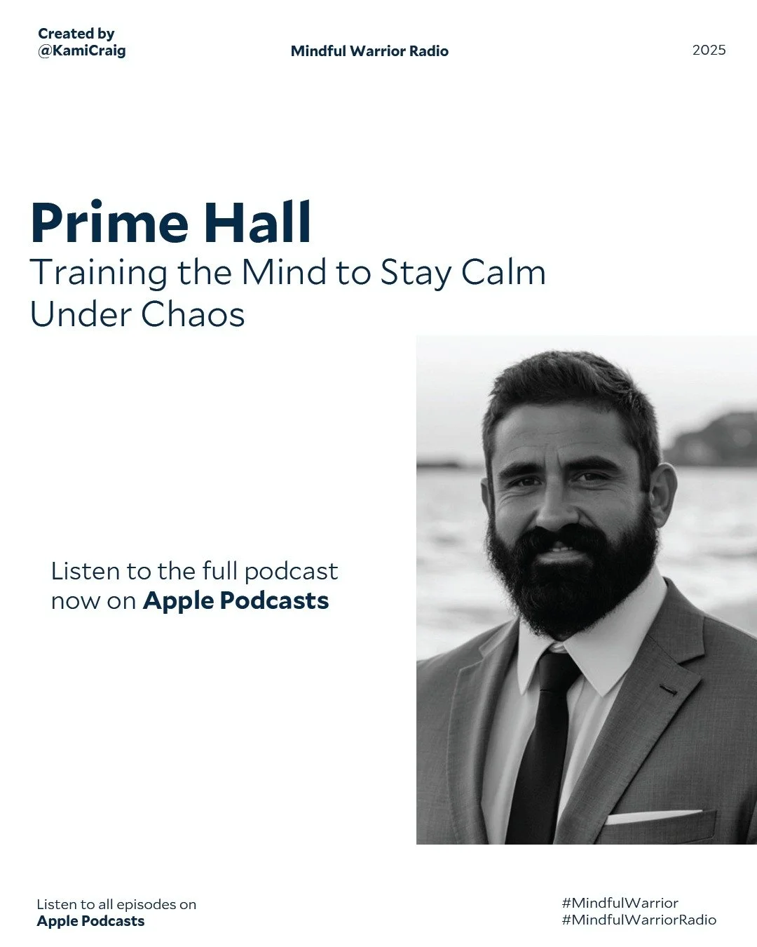 On Episode 43 of Mindful Warrior Radio, we welcome Prime Hall&mdash; former Marine Raider, entrepreneur, master trainer, and founder of Deep End Fitness and the Underwater Torpedo League. Prime has trained and empowered thousands &mdash; from service
