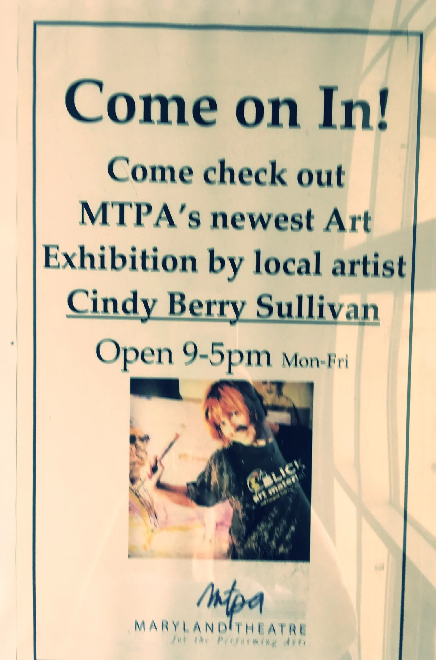 Cindy Berry Sullivan Art at Maryland Theatre of Performing Arts