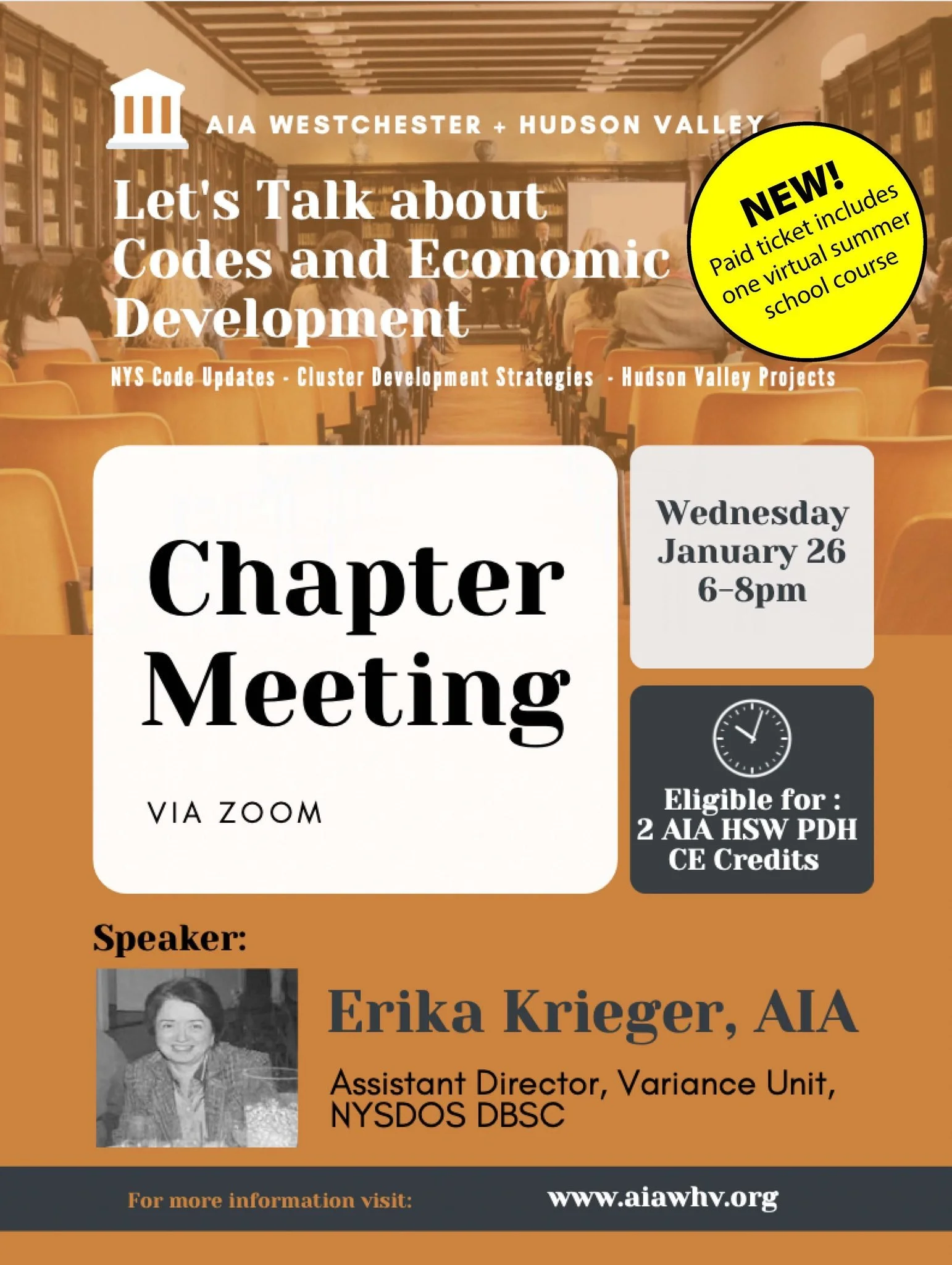 JANUARY CHAPTER MEETING