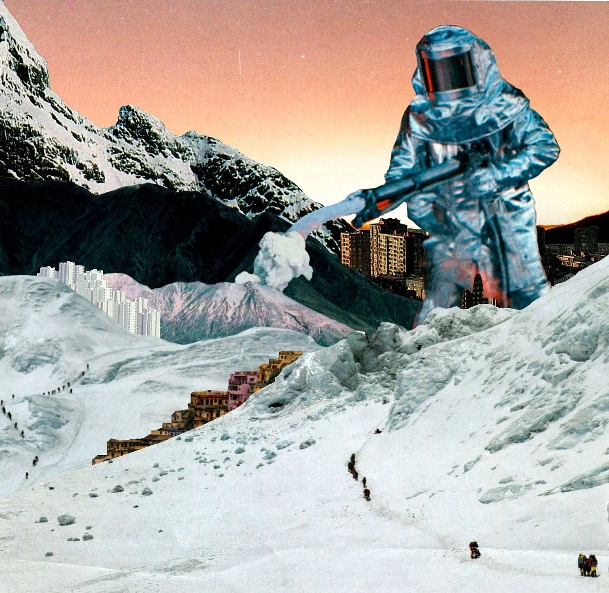 Expectation vs. Reality

Did a digital draft of an idea before breaking out the glue this time. Definitely easier to organize my thoughts but nothing beats the real thing.

#papercollage #paperart #nyc #elmersglue