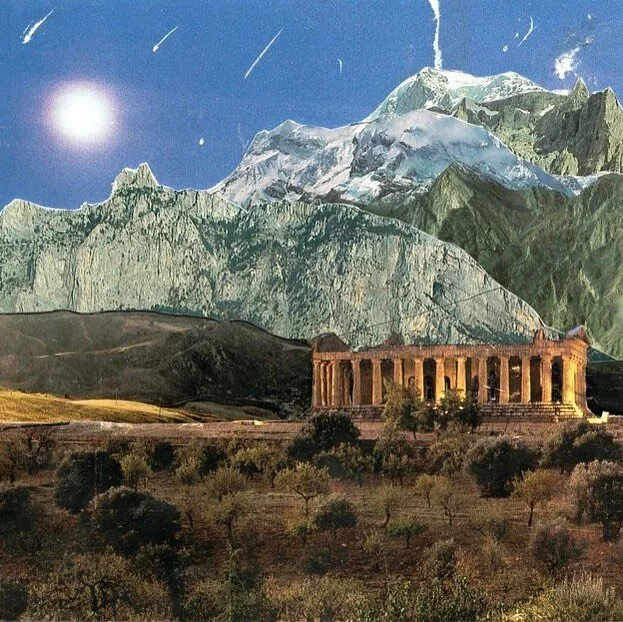 I&rsquo;ve never seen a meteor shower so I just make them happen everywhere 

#collage #collageart #ruins #meteorshower #ancient #pandemiclife #orginalart