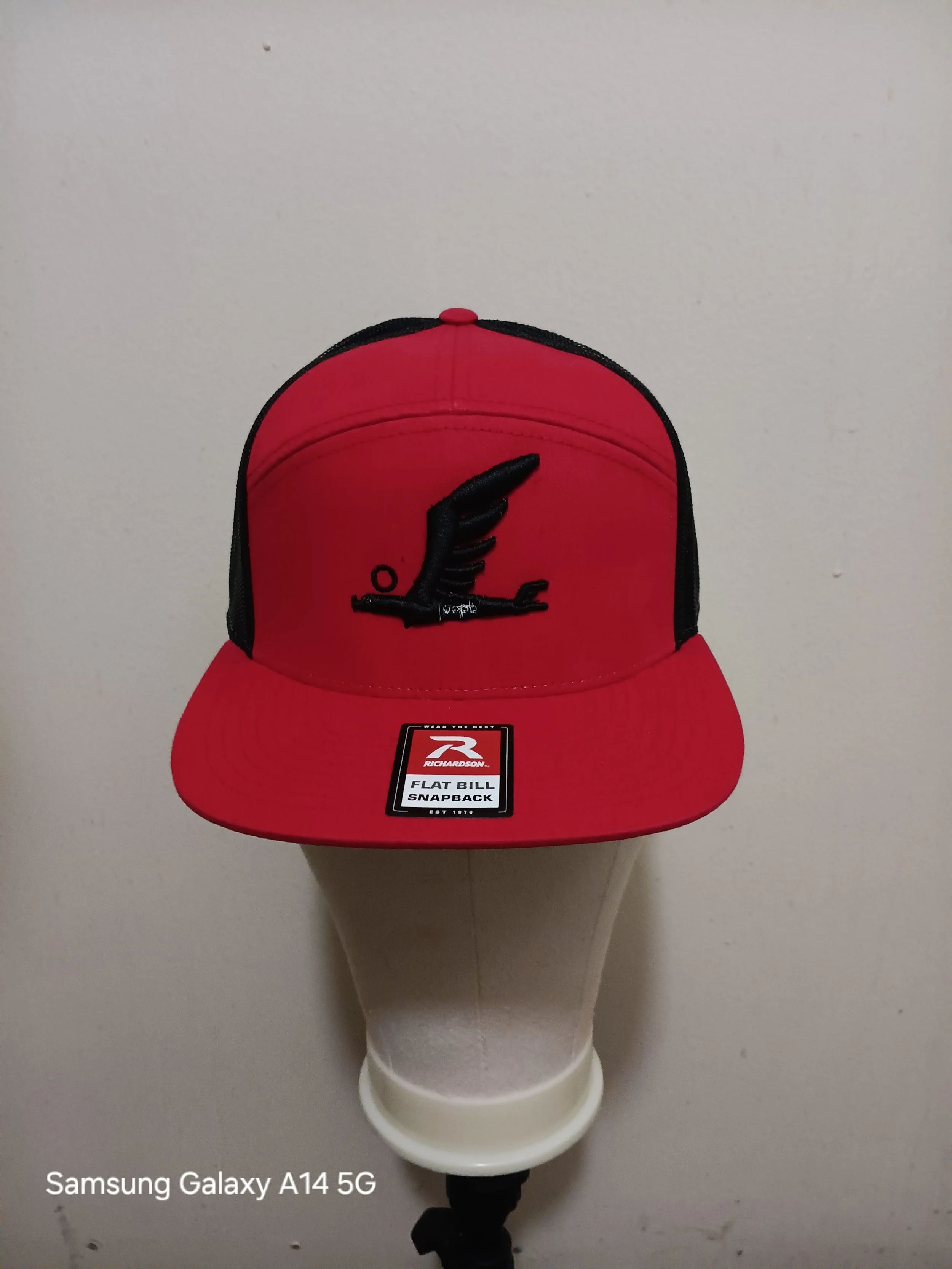 Red N Black/Blackflight Fitted
