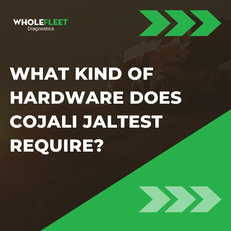 What kind of hardware does Cojali Jaltest require?