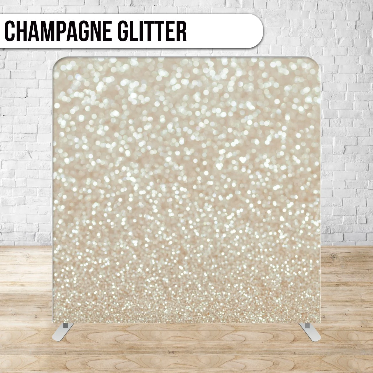 Champagne Glitter Backdrop