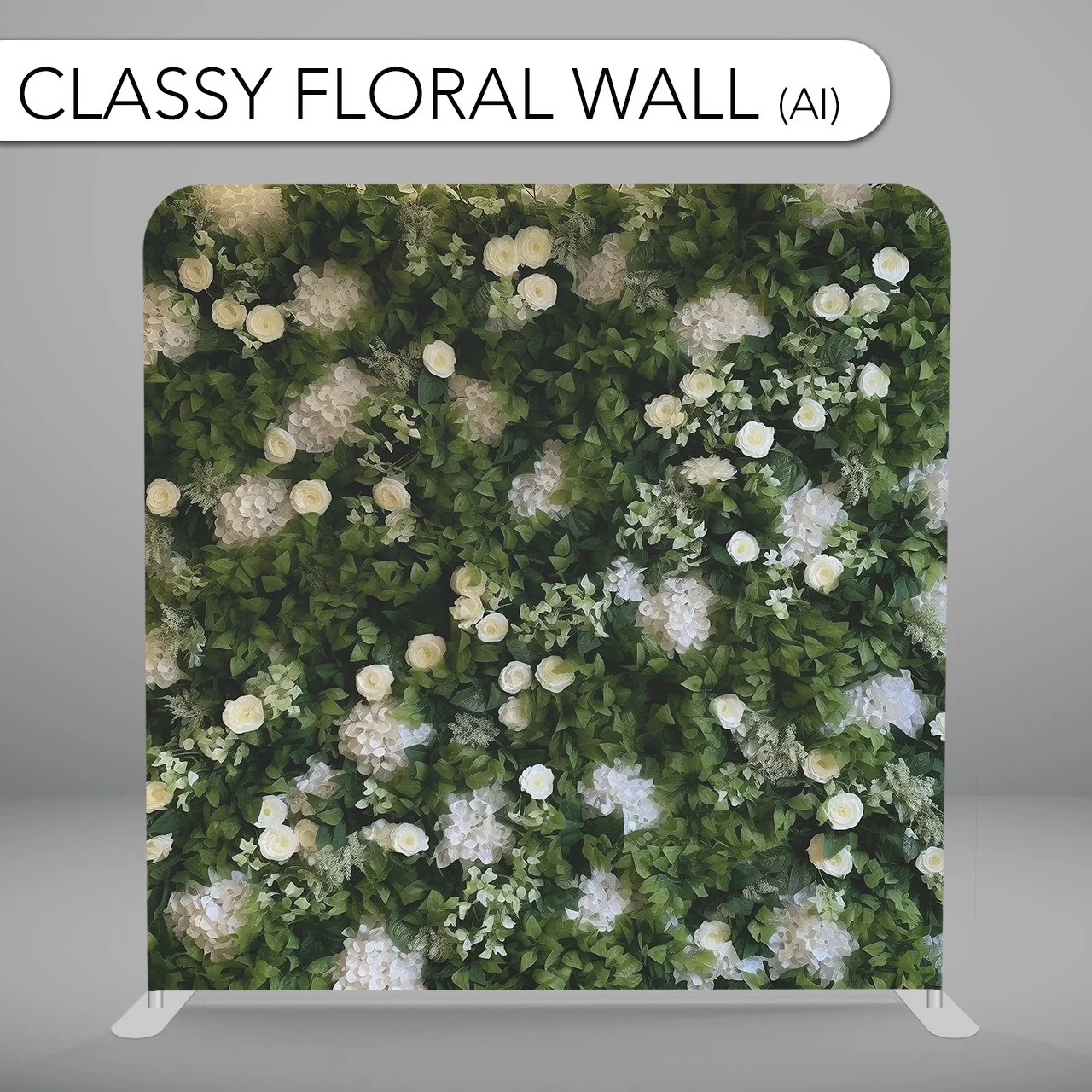 Classy Floral Wall Backdrop