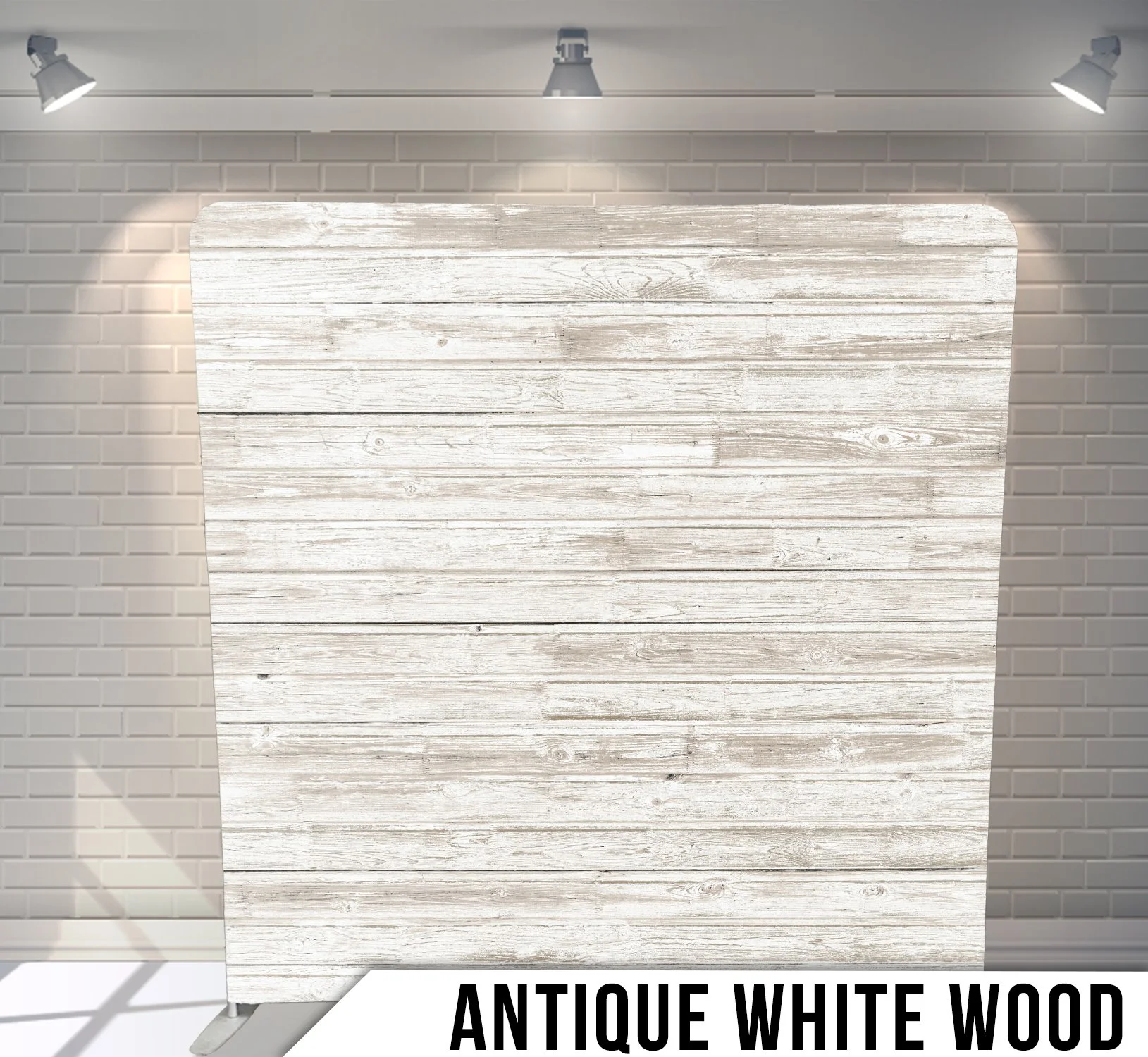 Antique White Wood Backdrop