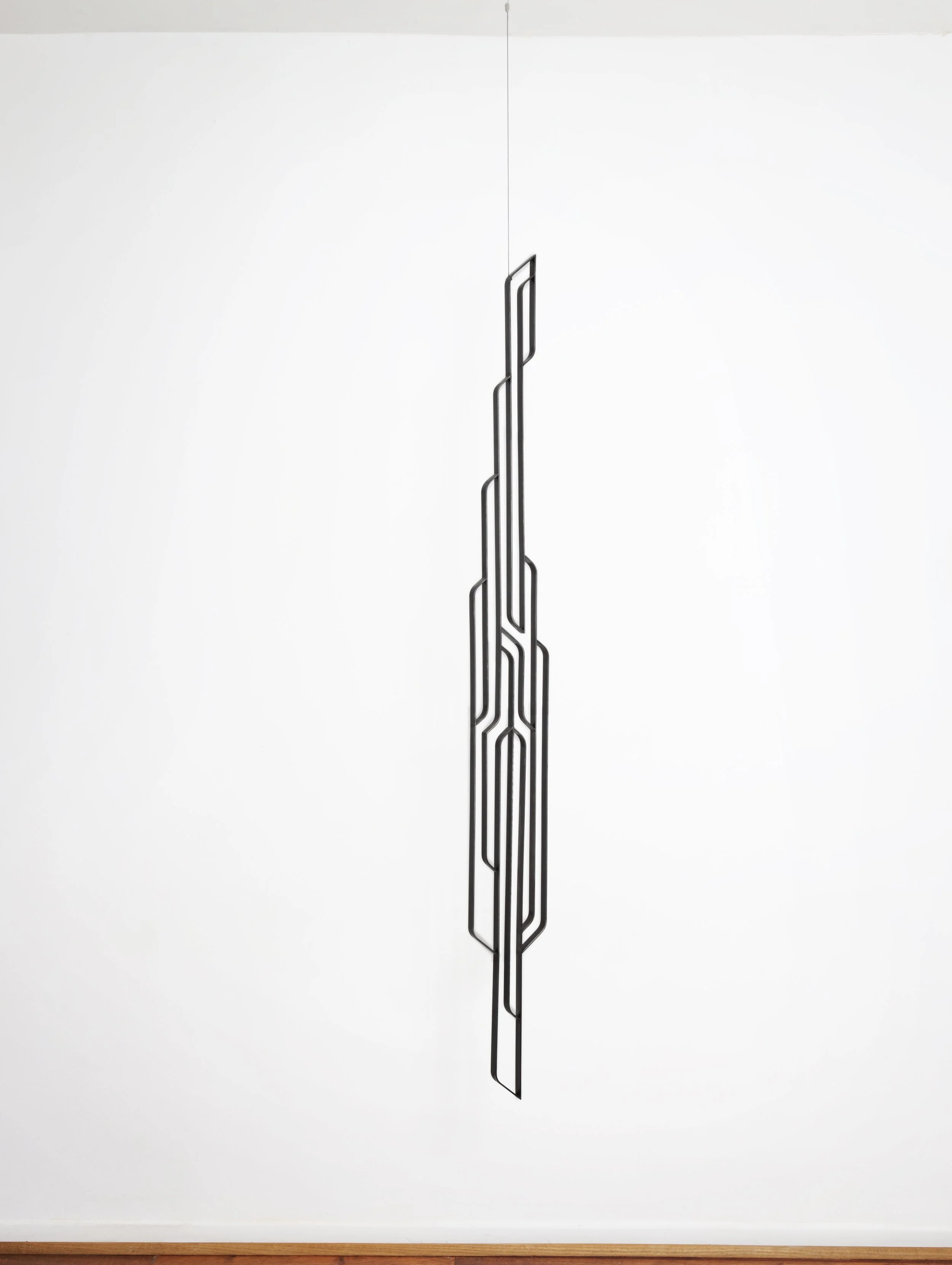 Exposed No.2 (2025) - 59”h x 5.5”w x 0.75”d - Steel - $6,000 CAD