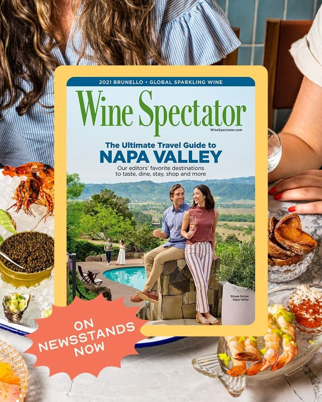We&rsquo;re honored to be included in @wine_spectator&rsquo;s Ultimate Guide to Napa Valley and recognized among the editor&rsquo;s picks for where to taste, dine, stay, and experience the very best the valley has to offer. 🍷🍽️ Thank you to MaryAnn