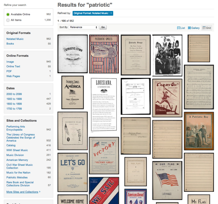 A new object-oriented, faceted search paradigm is a powerful and fast way to get specific results.

Another “first” for the Library. Object-oriented search based on existing meta data provides users a powerful, new way to filter their results, and pr