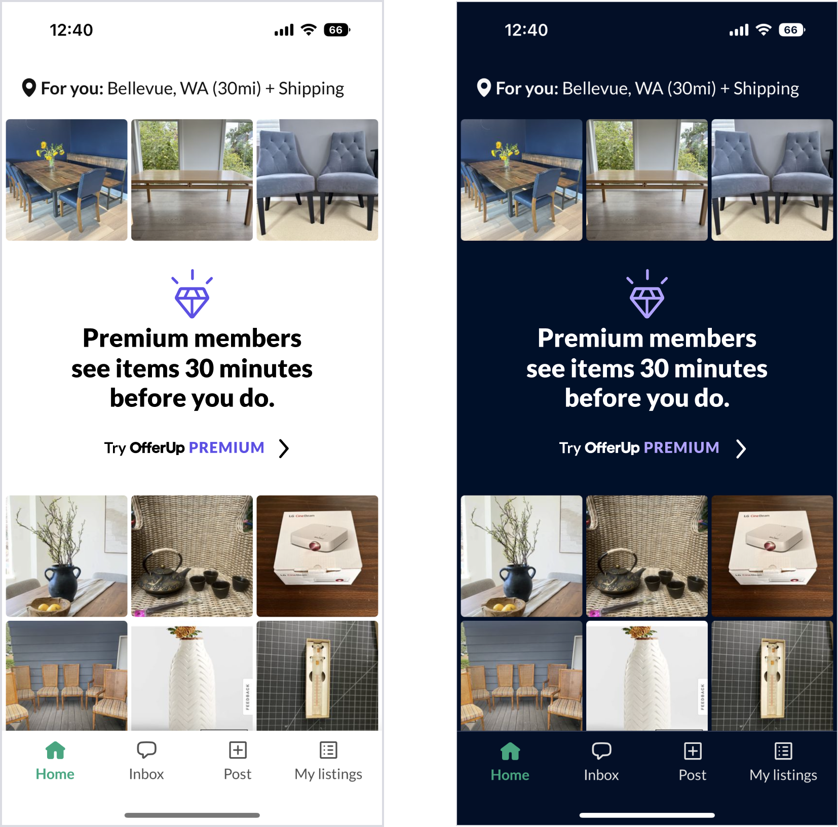 Even ads get the color-treatment tests