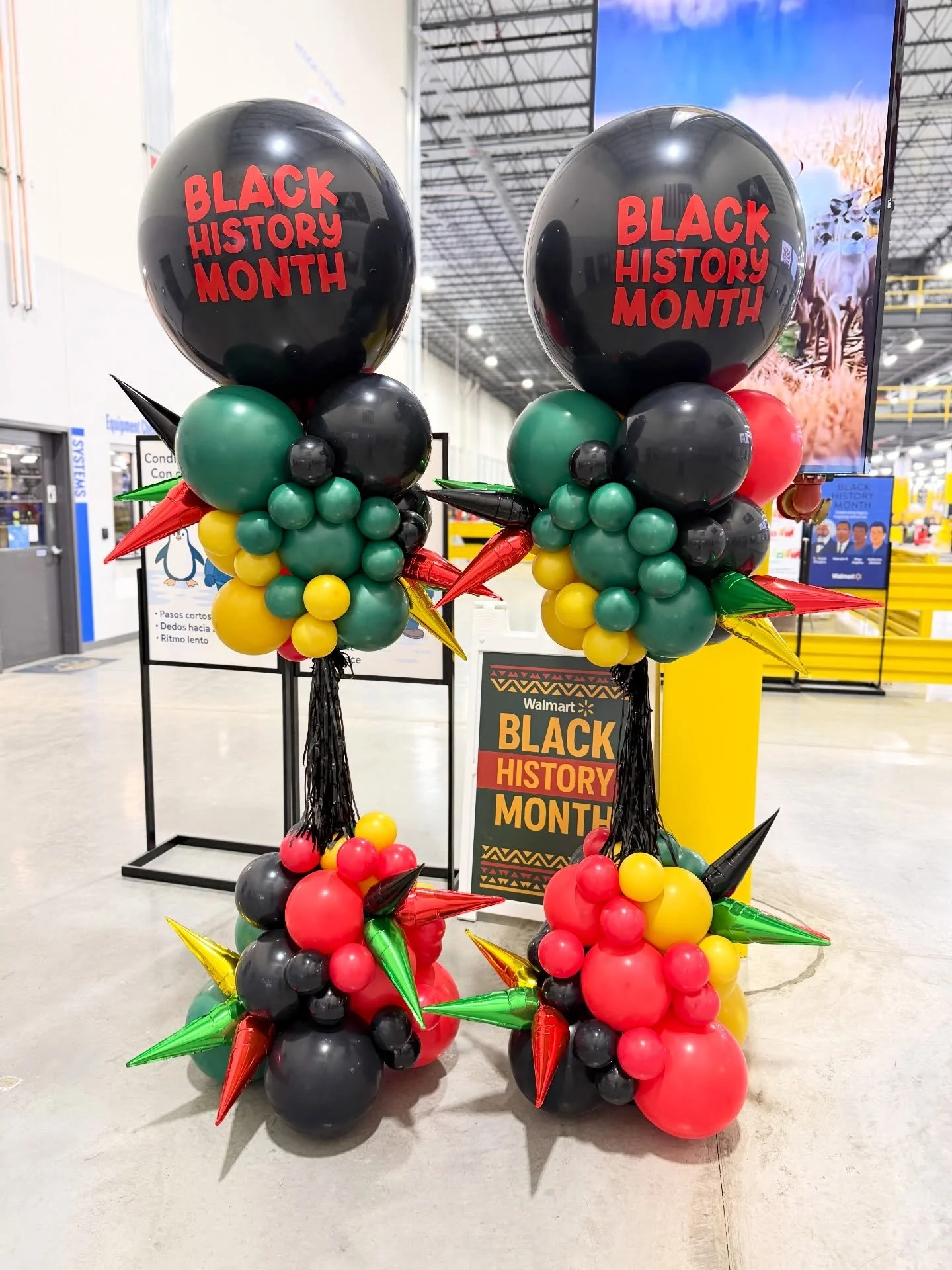 Black History Month balloons ❤️💚💛🖤 A celebration of culture, strength, and joy.

:

#BalloonDecor
#BalloonInspo
#BalloonStyling
#BalloonLove
#balloondetails