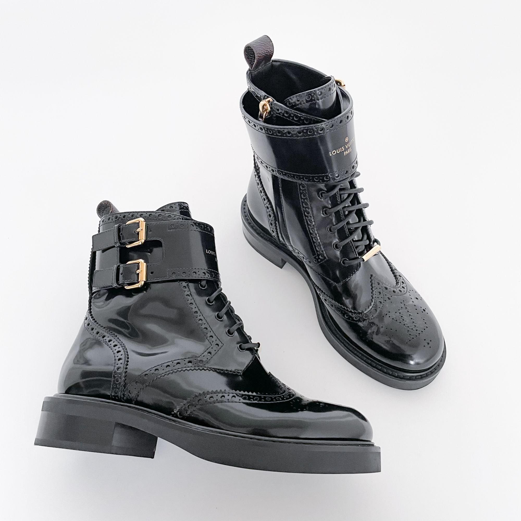 Shop authentic Louis Vuitton Star Trail Monogram Ankle Boots at revogue for  just USD 120000