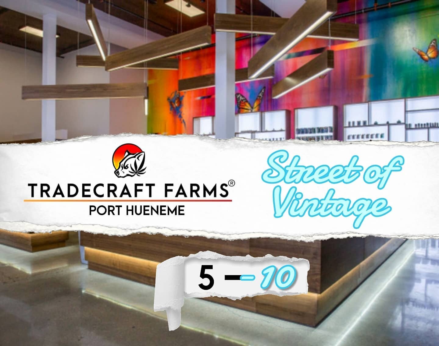 Stop by @streetsofvintagefleamarket on Friday! We will have a booth from 5-10 😎
#streetsofvintage 
#tradecraftfarmsporthueneme 
#tradecraftfarms 
#PortHueneme 
#oxnard 
#fleamarket