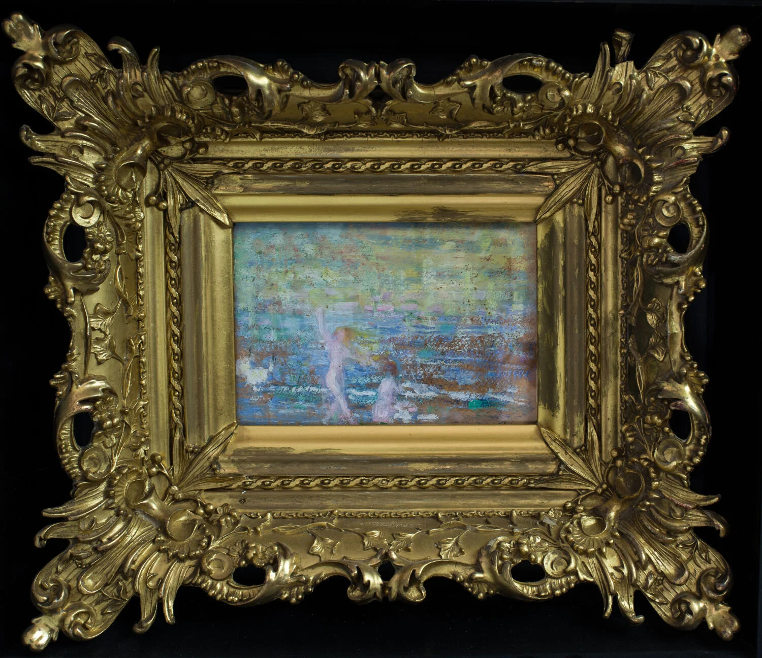 Summer Days | oil on card | 5 x 7 in. (15.5 x 18 in. with frame)