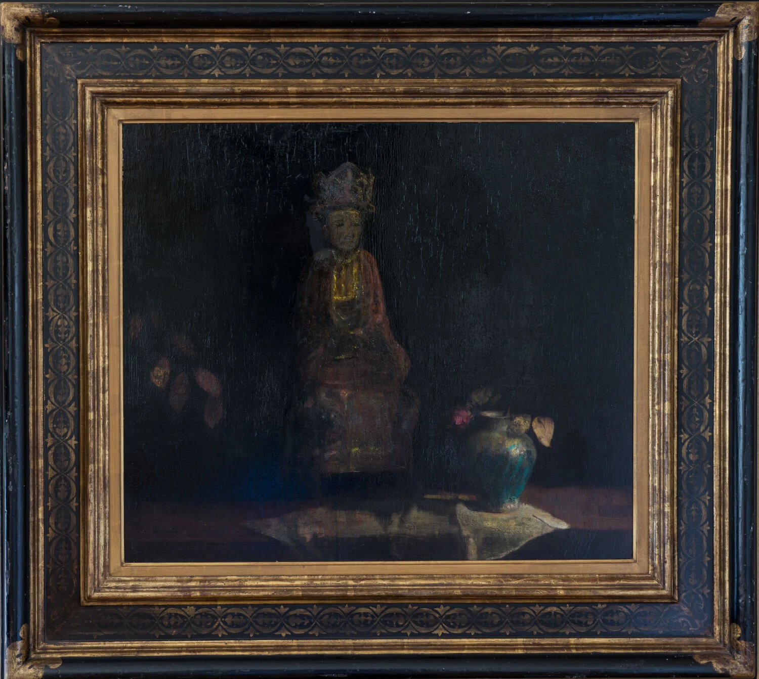 Sun God | oil on board | 24 x 28 in. (36 x 40 in. with frame)