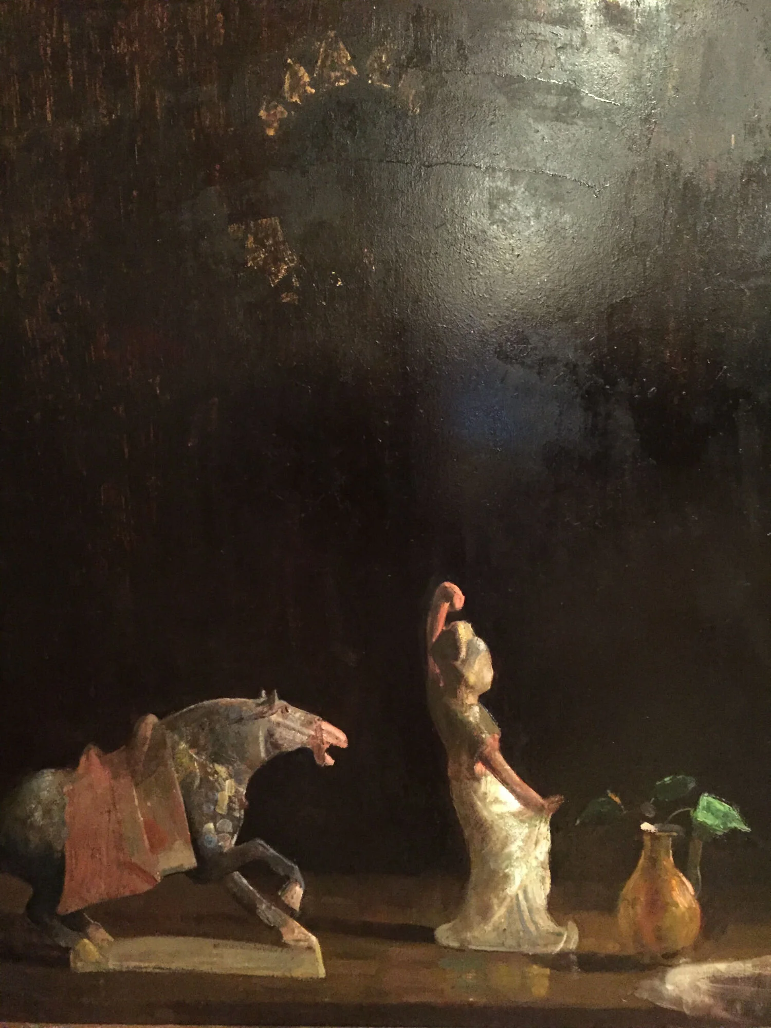 Spark of Life | oil on canvas on board | 28 x 24 in. (40 x 35.5 in. with frame)