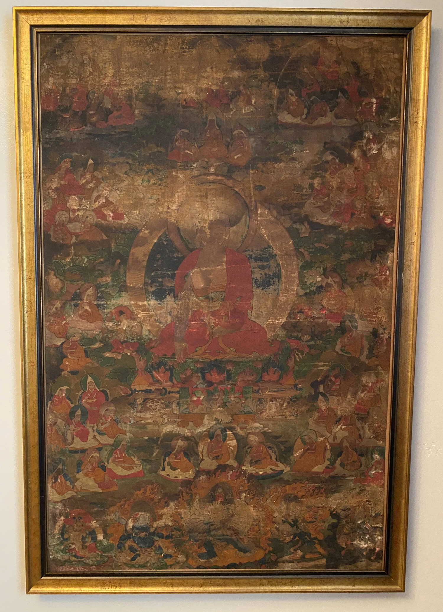 Divine Shelter Thangka