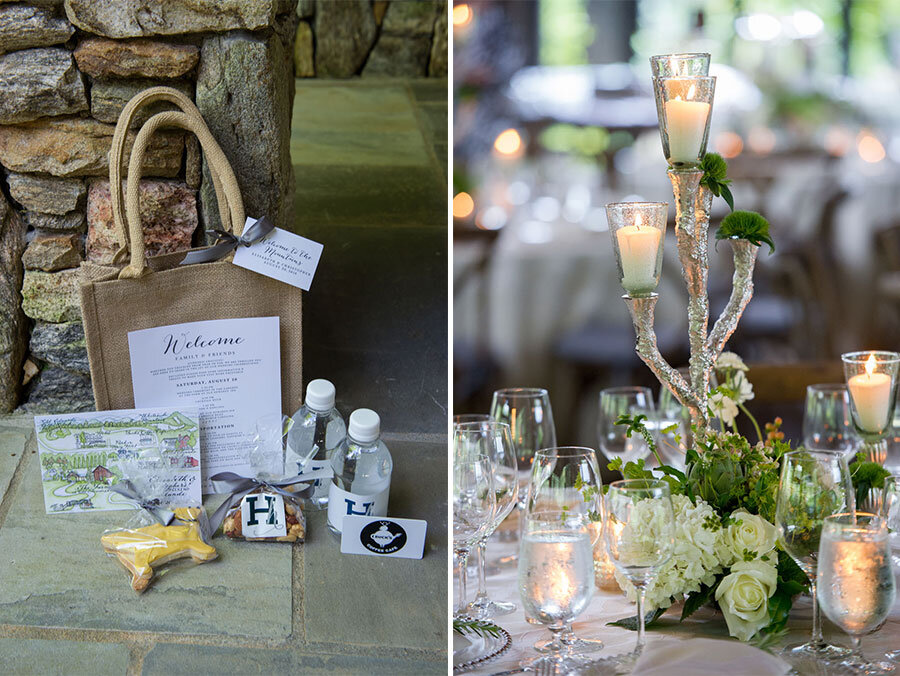 Highlands-NC-Wedding-Welcome-Bag-and-Tablescape-Flowers.jpeg